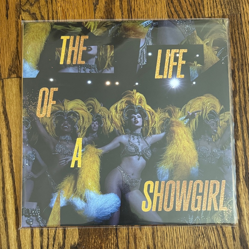 Taylor Swift The Life of a Showgirl Vinyl Record